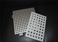 2.5mm 50mm Hole Perforated Aluminum Panels For Curtain Wall