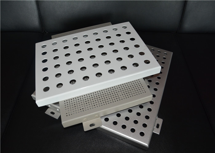 OEM Laser Cutting Perforated Metal Acoustic Wall Panels Acid Resistant