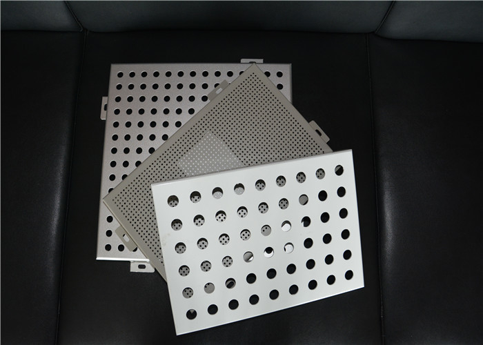 Square Rectangle Perforated Aluminium Plate PVDF Coating