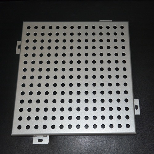 4mm Hexagonal Perforated Aluminium Panels Facade Speaker Grille